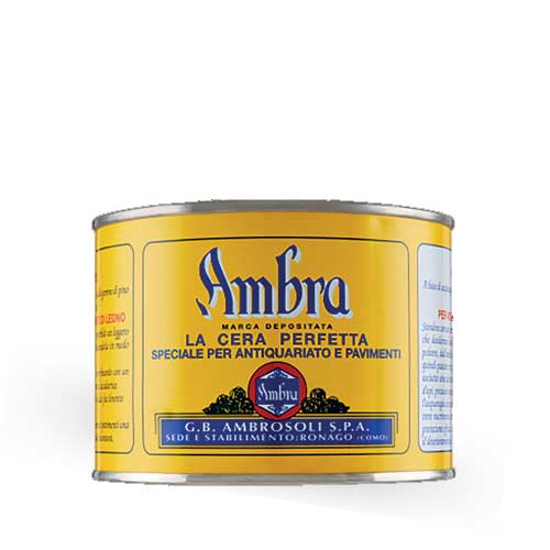 CERA AMBRA SOLIDA GIALLA, Linea Ambra