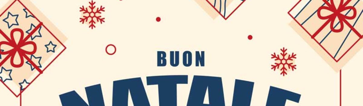 Buon Natale e tanti auguri di felici Feste!