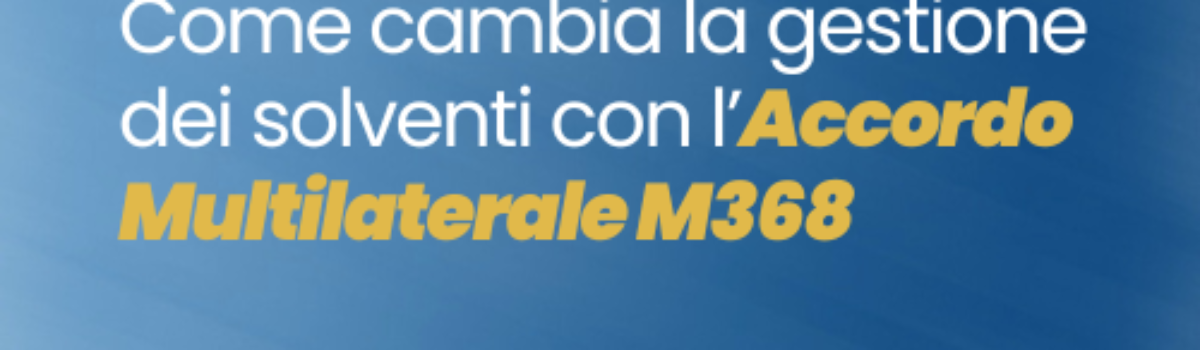 ADR 2025 e Accordo Multilaterale M368: nuove opportunità